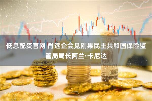 低息配资官网 肖远企会见刚果民主共和国保险监管局局长阿兰·卡尼达